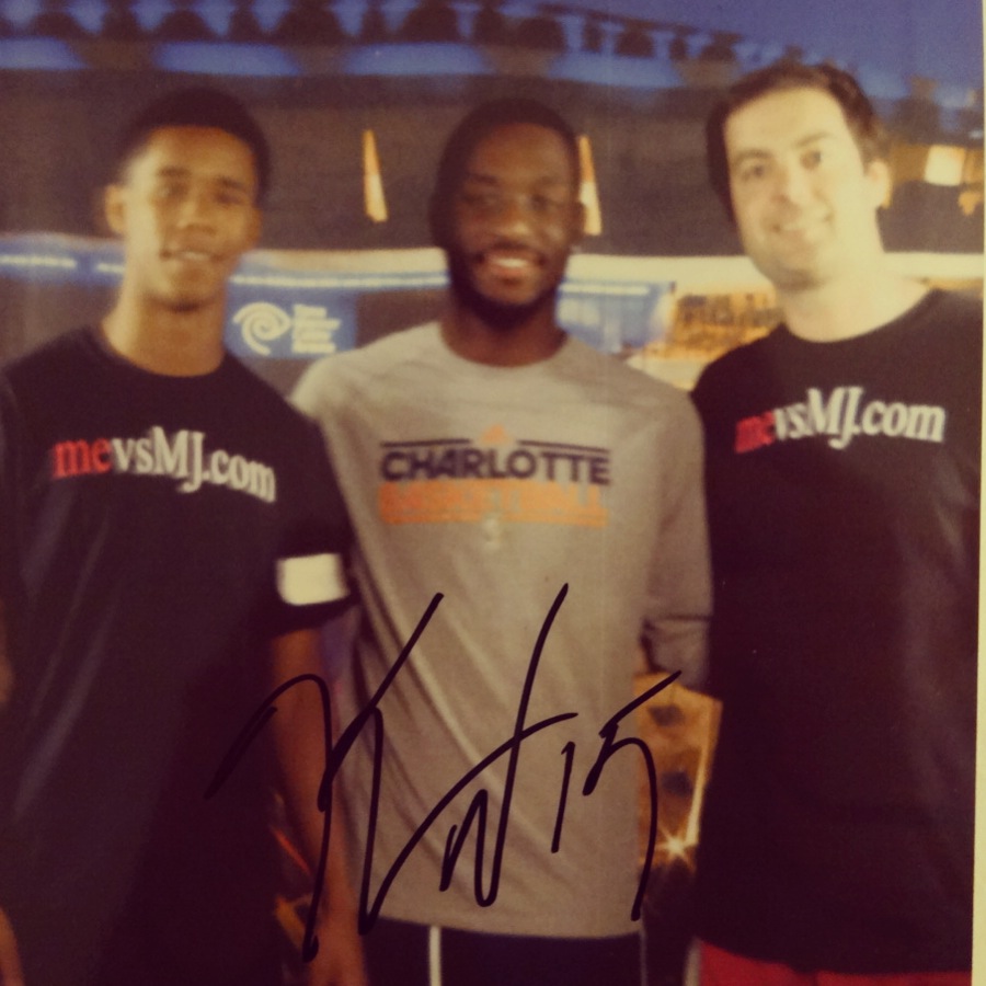 Carlyle, Kemba Walker and Myself