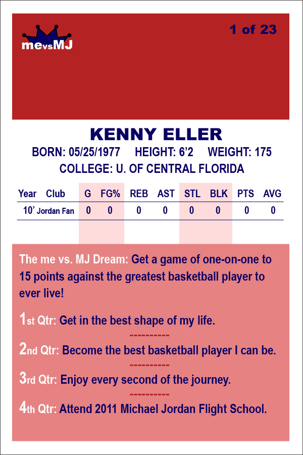 Kenny Eller Card - back