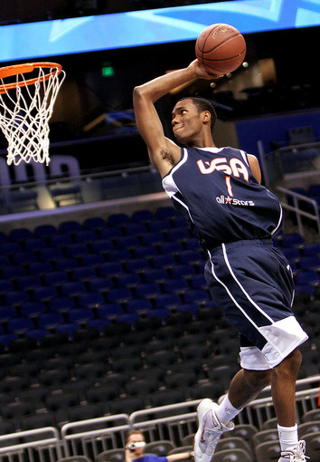Virginia Tech signee Robert Brown in a recent Dunk Contest Robert Brown in a recent Dunk Contest