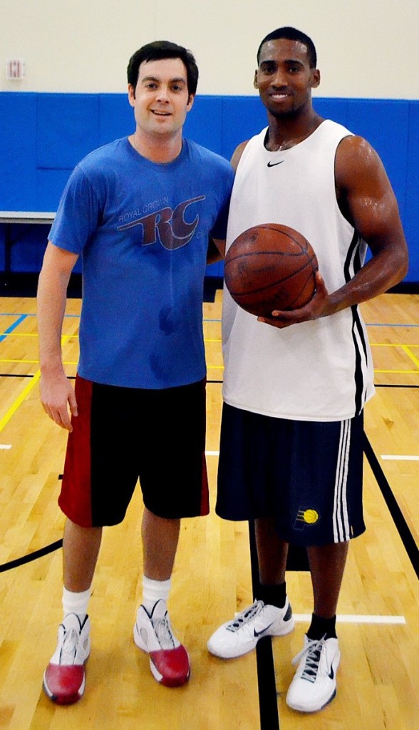 Me and Garfield Blair