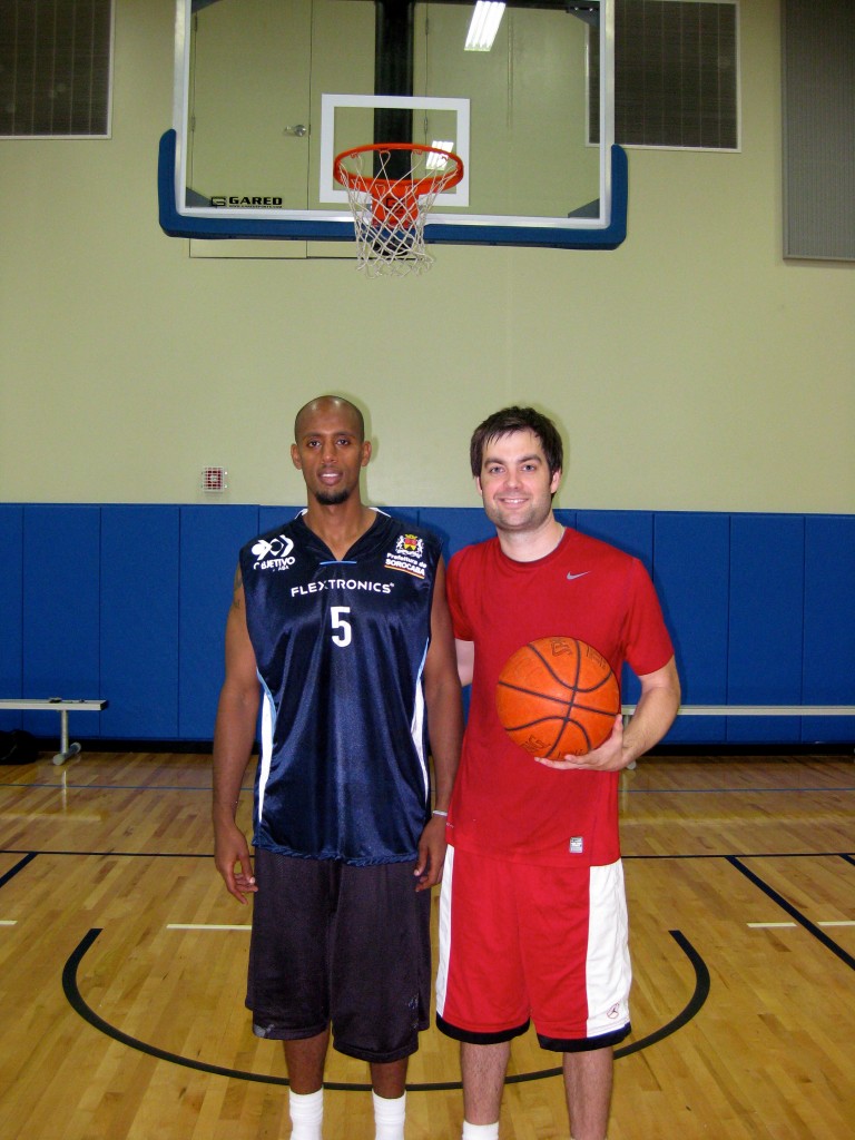 Me and Andy Gebru