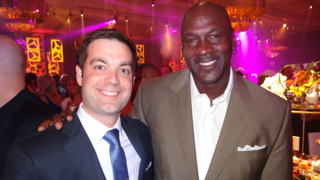 Me with Michael Jordan