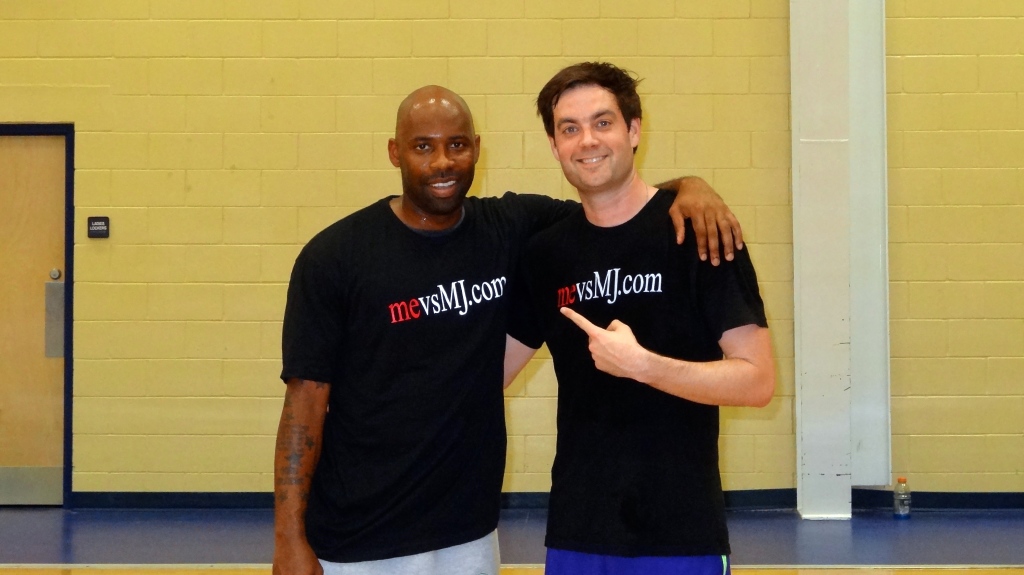 Me with former NBA great Chucky Atkins!