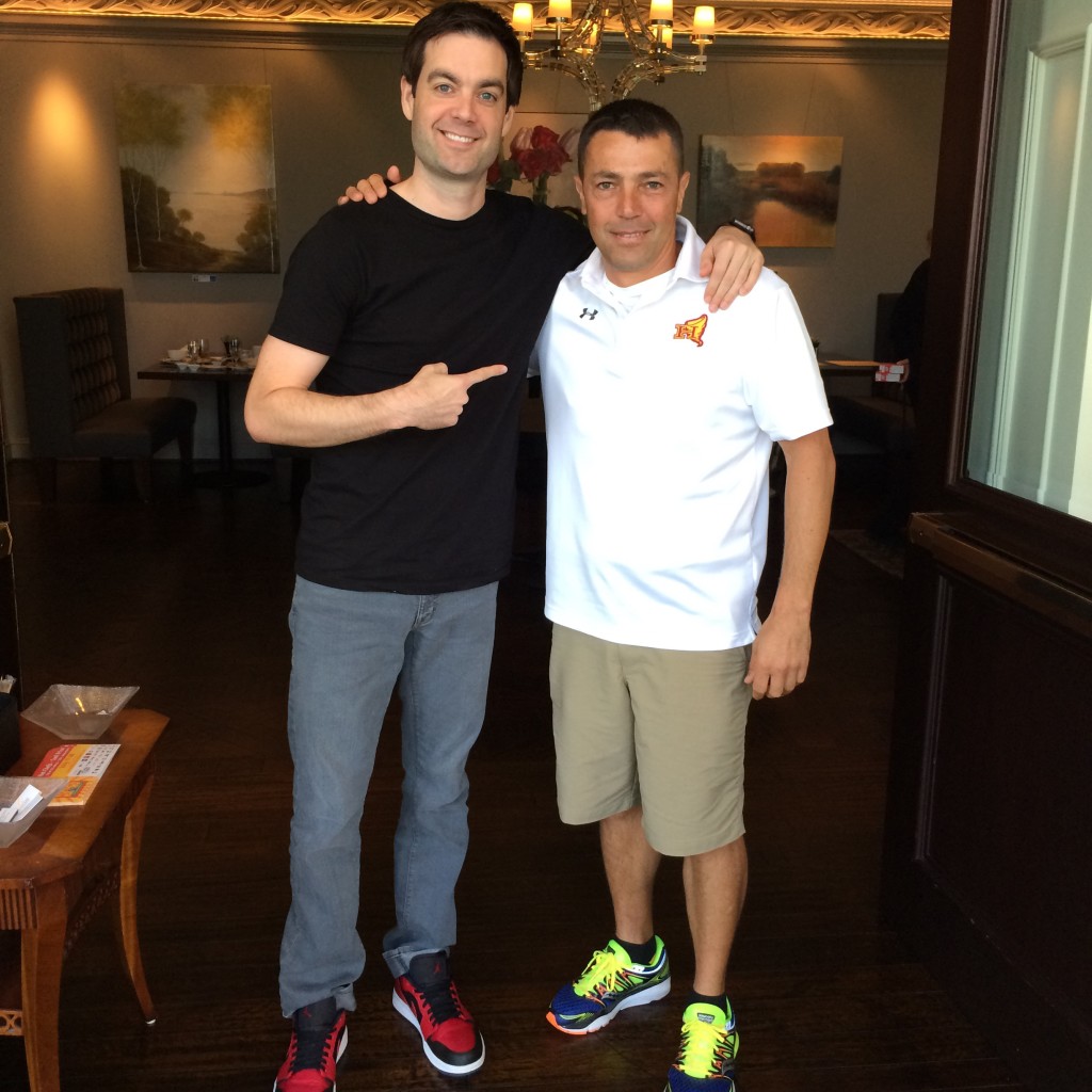 Me with Johncarlo back in July (Charlotte, NC)